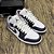 Tênis Nike Air Jordan 1 Low White Purple - Imagem 3