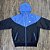 Jaqueta Nike Sportswear Windrunner Preto com Azul - Imagem 3