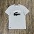 Camiseta Lacoste Big Logo Cinza - Imagem 1
