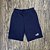 Short Puma Basic Azul Marinho Moletom - Imagem 1