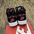 Tênis Nike Court Borough Mid Preto c/ Vermelho - Imagem 3