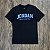 Camiseta Nike Jordan Letreiro Preto com Azul - Imagem 1