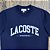 Camiseta Lacoste Letreiro TH6565 Azul - Imagem 3