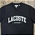 Camiseta Lacoste Letreiro TH6565 Preta - Imagem 3
