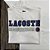 Camiseta Lacoste Tênis Heritage Creme - Imagem 6