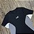 Camiseta Puma Colorblock Preto c/ Cinza - Imagem 2