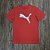 Camiseta Puma Graphic Vermelha - Imagem 1