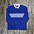 Polo Lacoste Manga Longa Letreiro KH9285 Azul - Imagem 1