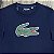 Camiseta Lacoste Big Logo TH7513 Azul Marinho - Imagem 4