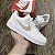 Tênis Nike Borough Low Branco com Dourado - Imagem 2