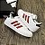 Tênis Adidas Grand Court 2.0 Branco com Vermelho - Imagem 1