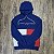 Moletom Tommy Hilfiger XM07657 Colorblock Azul Marinho - Imagem 1