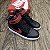 Tênis Nike Borough Mid Preto com Vermelho - Imagem 3