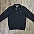Blusa Lacoste Meio Ziper Preta - Imagem 3