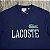Camiseta Lacoste Sportswear Logo Letreiro Azul Marinho - Imagem 3