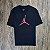 Camiseta Nike Air Jordan Big Logo Preto com Vermelho - Imagem 1