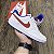 Tênis Nike Court Vision Low Branco/Vermelho/Azul - Imagem 2