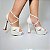 Nicole plataforma off white - Imagem 2