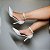 Roma scarpin off white - Imagem 4