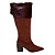 Bariloche bota cano alto com pala coffee - Imagem 1