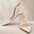 Thaise Anabela Transparência Marmorizado Off white - Imagem 6