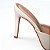 Cristine tamanco bico metal polido off white - Imagem 6