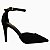 Perla scarpin nobuck preto - Imagem 2