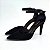 Perla scarpin nobuck preto - Imagem 1