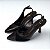 Lady scarpin nobuck c/ napa preto - Imagem 7