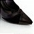 Lady scarpin nobuck c/ napa preto - Imagem 2