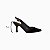Lady scarpin nobuck c/ napa preto - Imagem 3