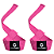 Par - Tala Straps 100% Algodão Musculação Academia - Rosa - Classic - Imagem 1