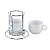 Kit 2 Xicarás de 200ml e Suporte de Meta - Imagem 3