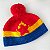 Gorro Mulher Maravilha de Crochê 3 a 6 meses - Imagem 1