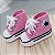 Tênis Star Baby de Crochê Rosa - Imagem 2