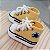 Tênis Star Baby de Crochê Amarelo - Imagem 2