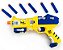 Pistola Nerf Colorida com 6 Dardos de Espuma Brinquedo - Imagem 2
