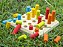 Pinos de Encaixe Brinquedo Colorido Educativo Woodtoy Montessori - Imagem 5