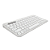 Teclado Logitech Pebble Keys 2 K380S Sem Fio, Bluetooth - Branco - Imagem 2