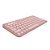 Teclado Logitech Peble Keys 2 K380S Sem Fio, Bluetooth Rosê - Imagem 2