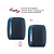 Caixa de Som AIWA Speaker, 15W, Bluetooth IPX4, RGB - AWS-SP-03-B Azul - Imagem 3