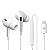 Fone de Ouvido com Fio - Lightning MFI - Dual Air - Gshield - Branco - Imagem 1