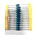 KIT 100 UNIDADES RESISTOR 1W  - 0,10R A 1K - Imagem 9