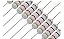 KIT 50 UNIDADES RESISTOR 2W  - 1K2 A 4M7 - Imagem 1
