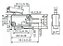 CHAVE MICRO SWITCH 16A COM ROLDANA E HASTE 29MM 3 TERMINAIS NORMALMENTE ABERTA NORMALMENTE FECHADA  (NA/NF NO/NC) - Imagem 2