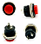 CHAVE PUSH BUTTON SEM TRAVA R13-507 2 TERMINAIS PRETA VERMELHA VERDE - Imagem 4