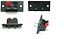 BORNE DUPLO RETANGULAR WP2-3 PARA AUDIO - Imagem 1
