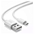 CABO USB X MICRO USB V8 PARA CELULAR 1 METRO - BRANCO - Imagem 2