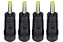 ADAPTADOR PLUG P4 1,7* 4,0MM X JACK J4 2,1* 5,5MM ("G") - Imagem 1