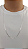 Corrente Piastrine Masculina 70cm Prata 925 - Imagem 2